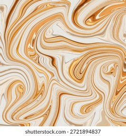 Textura de mármore fluido dourado abstrato com redemoinho, fundo, luxo, ondas, design de arte para marca moderna, decoração e projetos criativos elegantes.
