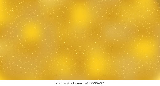 Abstract golden foil horizontal background with glossy glitter surface.