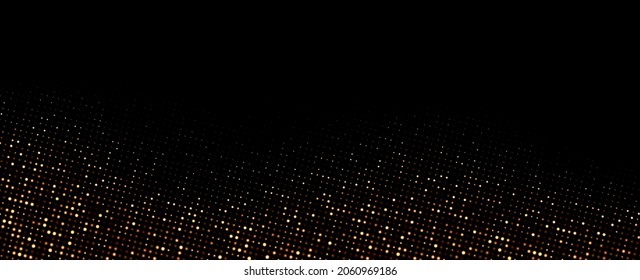 Resumen del tono dorado medio salpicado de fondo. Espacio para texto. Ilustración vectorial.