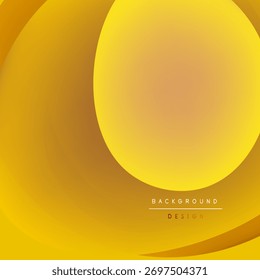 Camadas douradas abstratas criam gradientes suaves. Design minimalista com design de fundo de texto visível. Tons quentes dominam a composição.