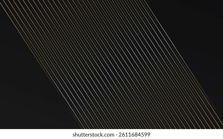 Abstract Golden Line Vector Design Background
