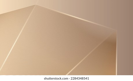 Resumen de líneas doradas fondo de textura en forma de edificios altos mirando hacia arriba