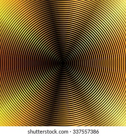 Abstract golden mesh lines, vector background