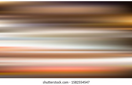 Abstract golden metal background. Vector sunset.