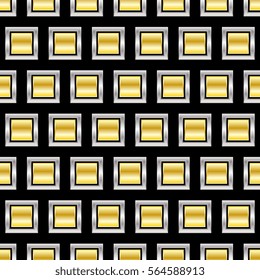 abstract golden and metallic texture square pattern