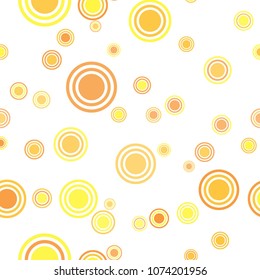 Abstract golden pattern with circles. Geometry pattern for fabric. Round Circle Dots. Network Design, Technology Science, Vector Illustration. Perfect For Logo, Banner, Icon, Holiday Background.