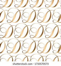 Abstract golden pattern with ornament. Background for wallpaper