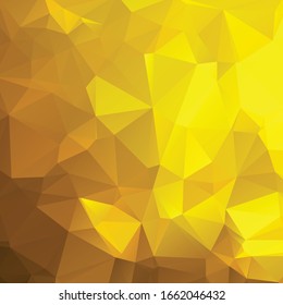 Abstract golden polygon texture background