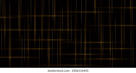 abstract golden rays line on the dark background.