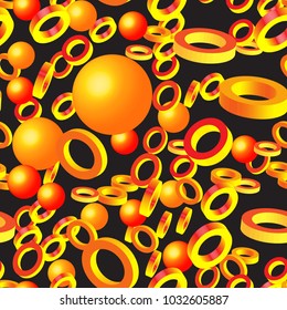 Abstract Golden Rings and Balls