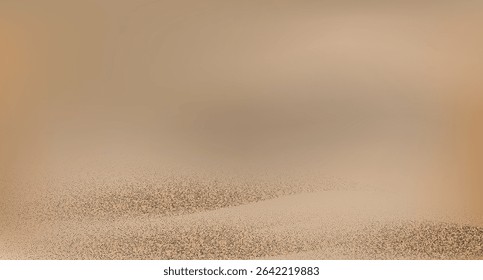 Abstract golden sand dunes landscape.Contrasting ridges and  flowing landscapes.
