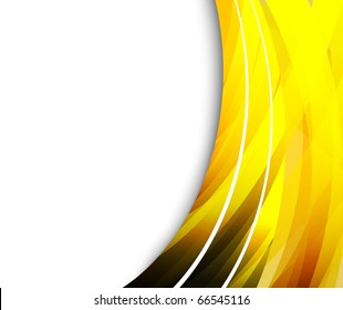 Abstract golden shine card. Vector illustration