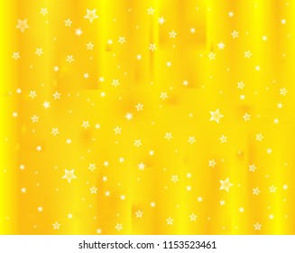 Abstract golden star background.