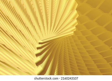 Abstract golden texture background and wallpaper design