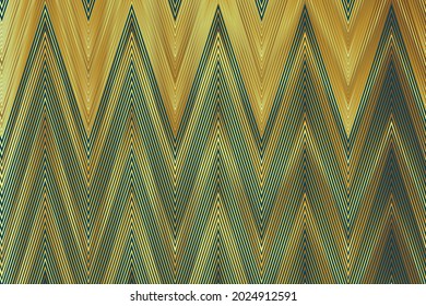 Abstract golden triangle texture. Glittering vector background with gold decoration. background