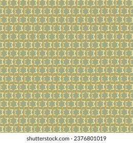 Resumen del patrón de acero geométrico vectorial dorado. Ornamento tradicional oriental con estrellas de contorno, malla, rejilla, siluetas de flores. Elegante diseño de geo repetido.
