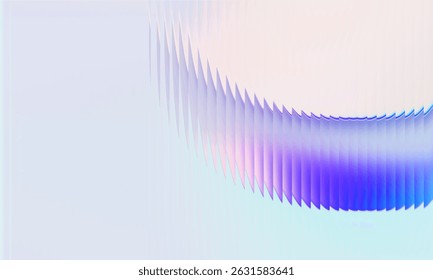 Abstract golden wave pattern creates dynamic visual flow in a dark background during late evening