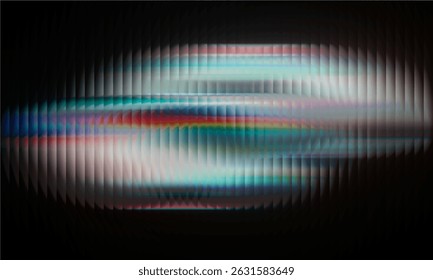 Abstract golden wave pattern creates dynamic visual flow in a dark background during late evening