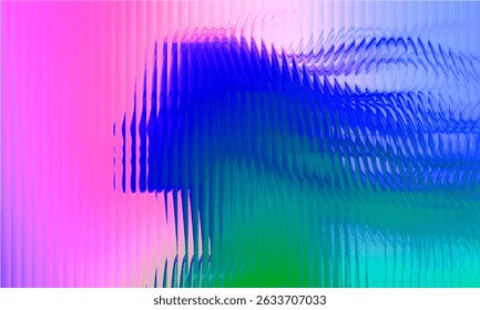 Abstract golden wave pattern creates dynamic visual flow in a dark background during late evening