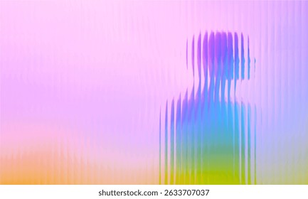 Abstract golden wave pattern creates dynamic visual flow in a dark background during late evening
