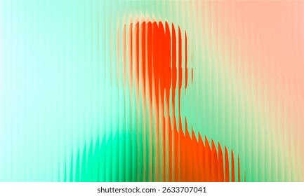 Abstract golden wave pattern creates dynamic visual flow in a dark background during late evening