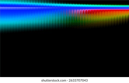 Abstract golden wave pattern creates dynamic visual flow in a dark background during late evening