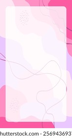Abstract golden wavy lines on a gradient blue background. Minimalist modern design template with copy space for banners, posters, or invitations. Stock vector illustration in minimalist simple doodle