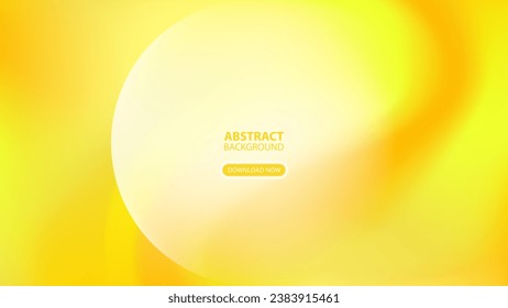 Abstract golden yellow vibrant Gradient background. Saturated Colors Smears. Color mix banner. Ideal vector graphics for brochures, flyers, magazines, business cards and banners. Vector.