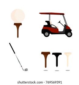 Abstract golf object
