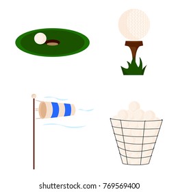 Abstract golf object