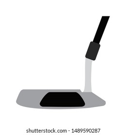 abstract golf object on a white background, vector illustration design
