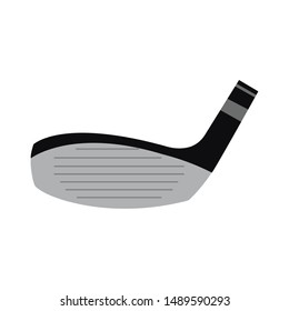 abstract golf object on a white background, vector illustration design