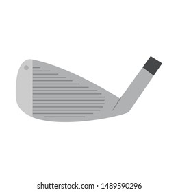 abstract golf object on a white background, vector illustration design