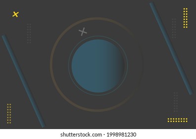 Abstract gorgeous background cover design with dark color
