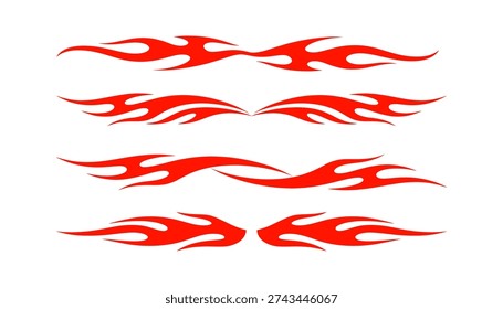 Abstract gothic tribal flame sigil vector set pack artwork with cyber aesthetic, liquid mercury metallic inspiration, tattoo-style elements, and futuristic illustration design