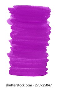 Abstract gouache vector texture.Hand drawn paint isolated on white background