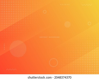 fondo de gradación abstracto con varias formas de círculos y líneas