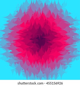 Abstract gradation Design shapes background, vector illustration