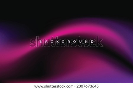 abstract gradation violet color background template with fluid style vector graphic
