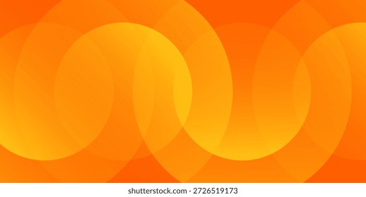 Abstractas gradación de fondo amarillo y naranja con círculos. 