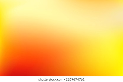 Abstract gradien orange color background vector