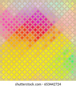 Abstract gradient art geometric background with soft color tone.