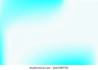 Abstract Gradient Artwork with Blue and White Transitioning Tones