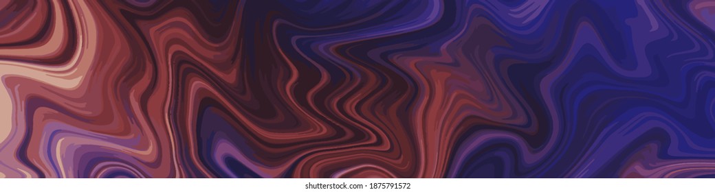 Abstract gradient artwork. Colorful liquid marble style background. Fluid inks creative texture