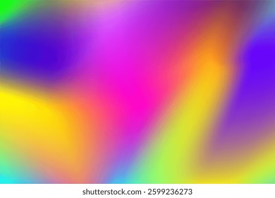 Abstract Gradient Artwork With Vibrant Colors Suitable for Modern Graphics and Design