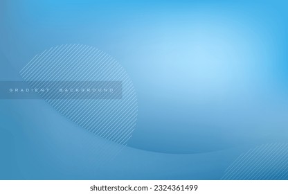 Fondo de gradiente abstracto con color azul acuático aero