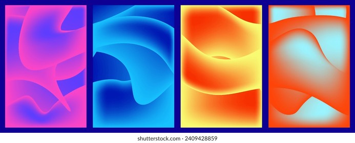 abstract gradient background for banner. poster, template, flyer, template, brochure, etc
