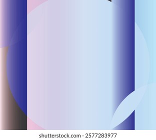 Abstract gradient background with a blend of soft blue and pink hues, featuring minimalist circular effects. A modern and elegant design suitable for website headers, presentations, digital artwork.
