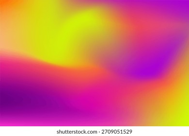 Fondo degradado Abstractas que mezcla amarillos de neón, rosas, morados y naranjas. fondo moderno adecuado para proyectos creativos, presentaciones y diseño 