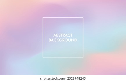 abstract gradient background with blue, pastel, pink, purple color